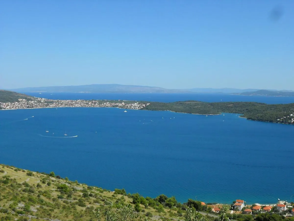 Luxury Villa Sun Stone Heated Pool & Whirlpool Trogir Horvátország